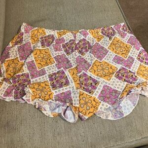 Disney Mickey western shorts with ruffles